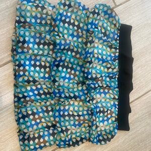 Blue and Yellow Scales Skirt
